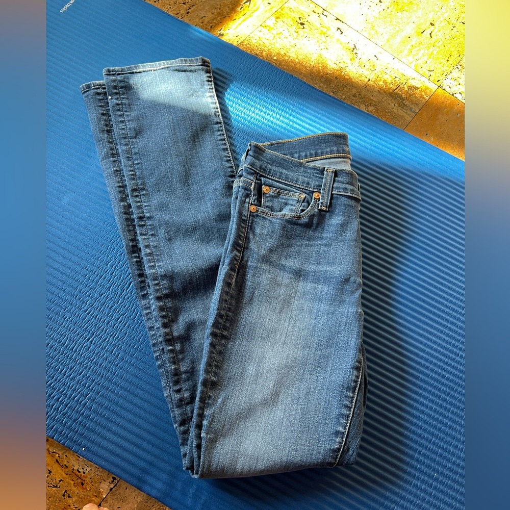 7 For All Mankind Mid-low rise straight cut Jeans